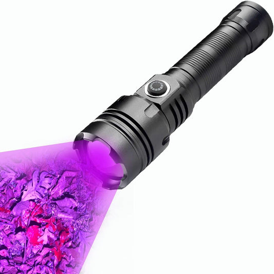 Can you explain the different light modes in a blood tracking light?