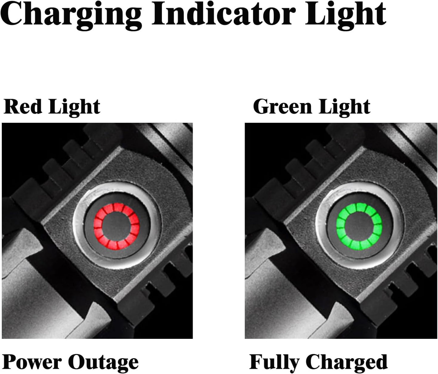 Rechargeable Blood Tracking Light for Night Hunting 2000 Lumens Blood Trail Tracking Flashlight Gifts for Hunter (Blood Finder Light)