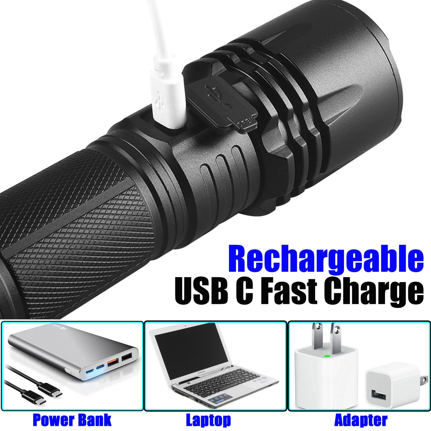 Uv Blood Tracking Flashlight for Hunting Deer Finder Blood Trailing Light Rechargeable Blood Tracker Light