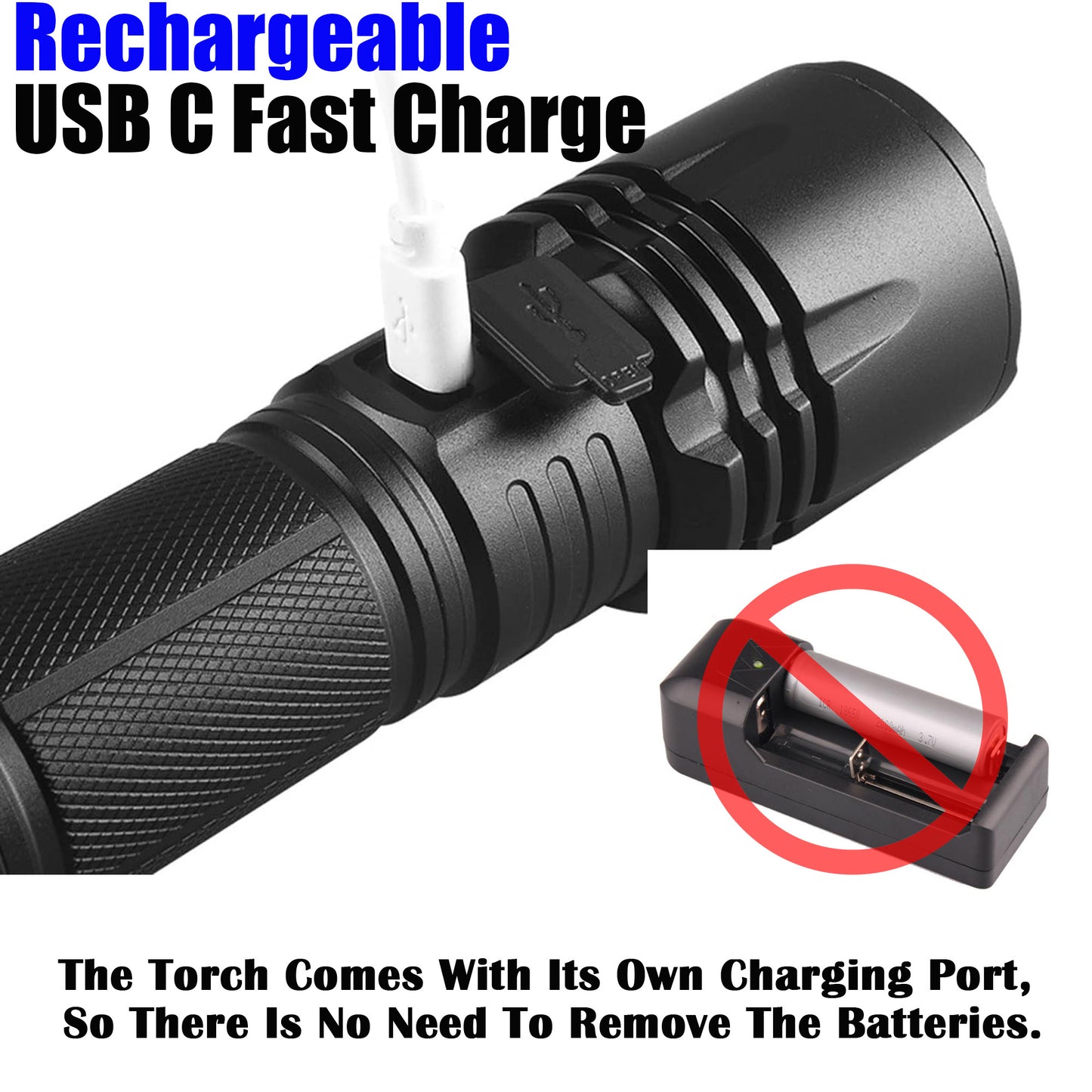 Uv Blood Tracking Flashlight for Hunting Deer Finder Blood Trailing Light Rechargeable Blood Tracker Light